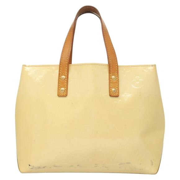 LOUIS VUITTON Monogram Vernis Reade PM Hand Bag Perle M91336 - Picture 2 of 12